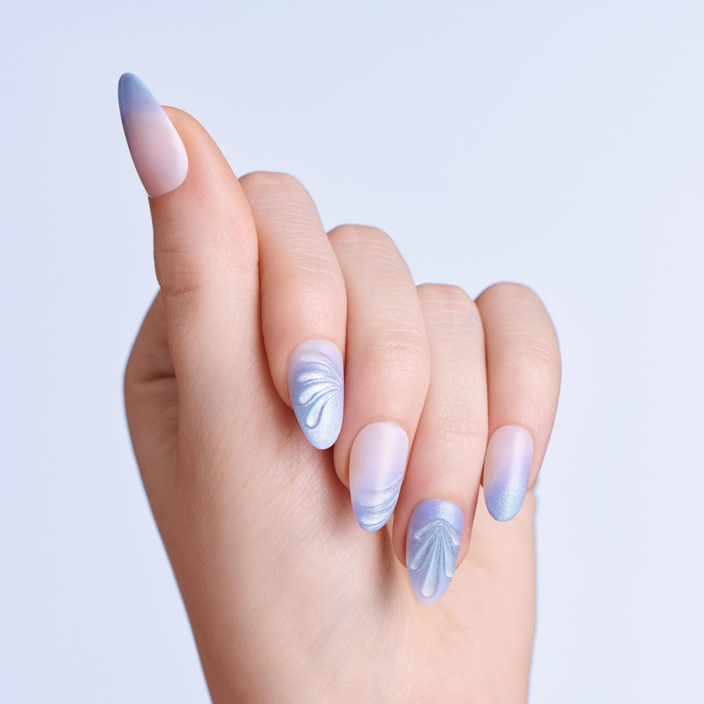 imPRESS display of all 30 nails laid out to show size variety and selection convenience