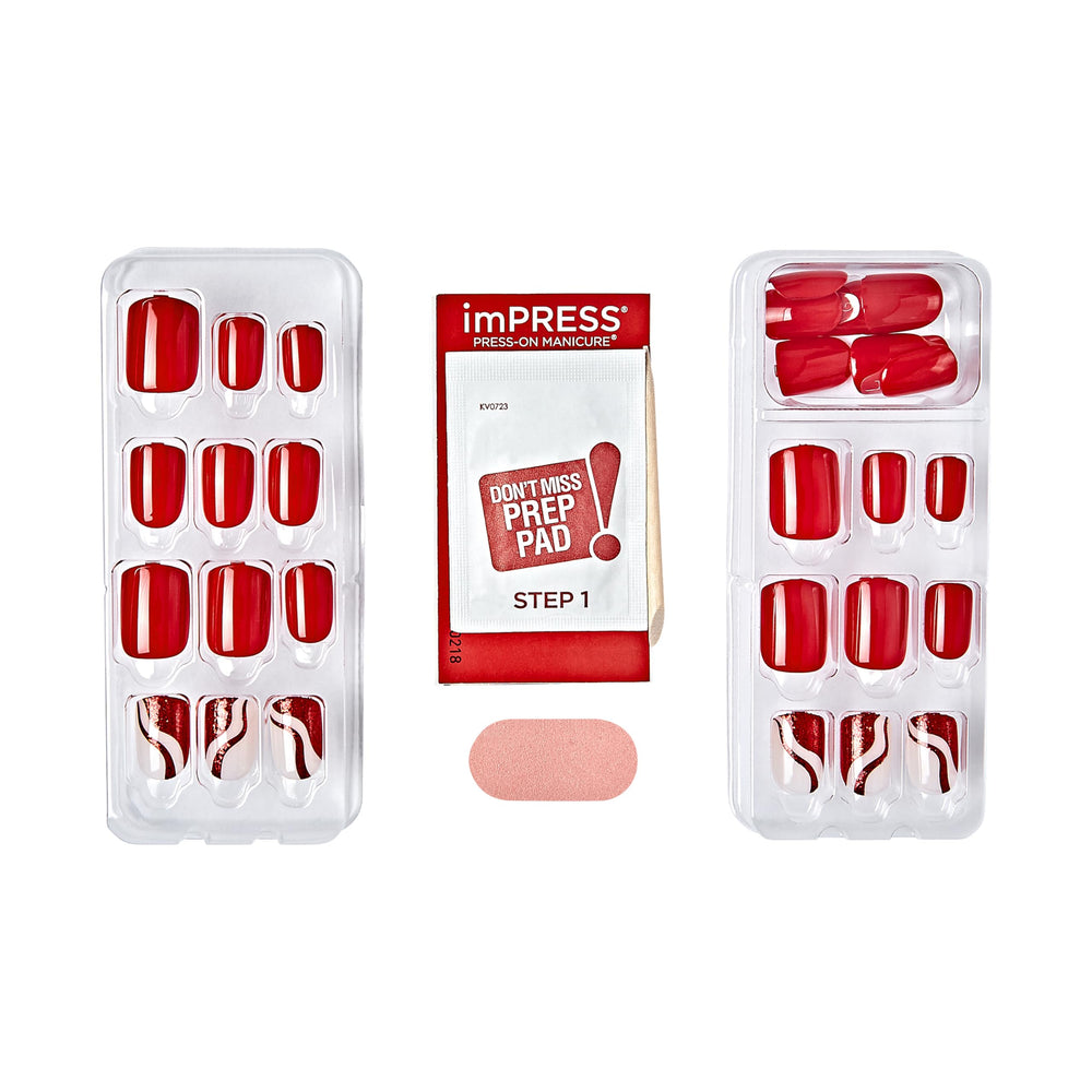 imPRESS mini file and manicure stick detail illustrating easy shaping