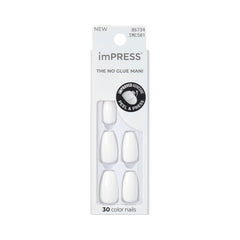 imPRESS front packaging showing Frosting shade and kit contents benefit convenience