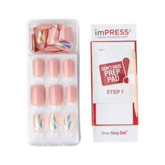imPRESS nails worn on hand demonstrating natural look and comfort