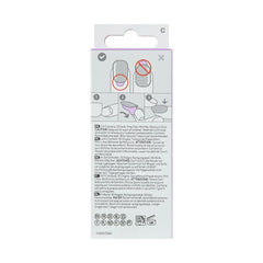 imPRESS instruction sheet and tools arranged for simple at-home application benefit