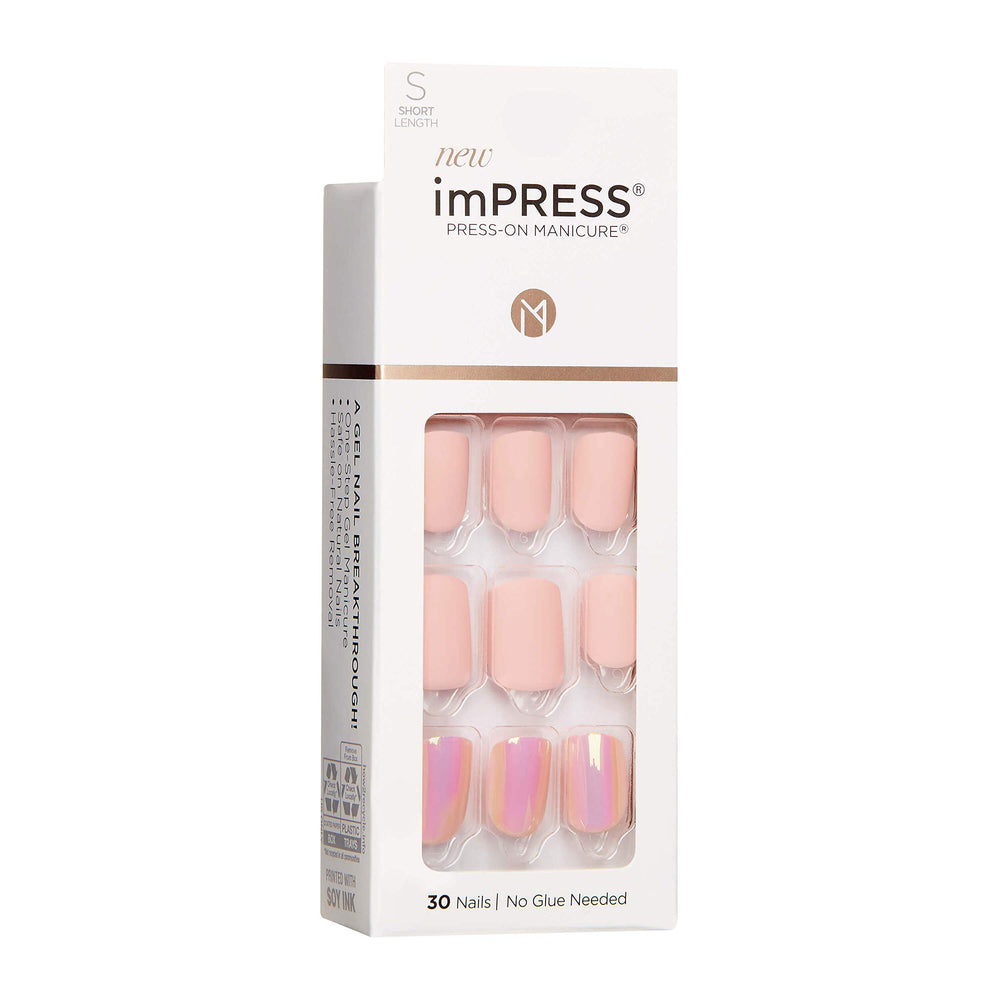 imPRESS mini file and manicure stick detail to show precise finishing benefits