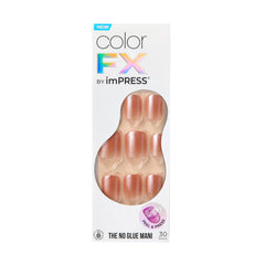 imPRESS detailed shot of nail edge and smooth finish showing durable factory-applied sheen