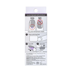 imPRESS Moonlit kit contents displayed with tools for easy at-home manicure