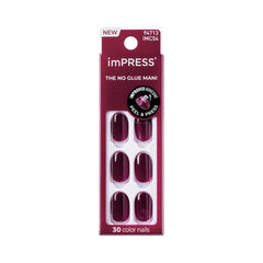 imPRESS front packaging showing kit contents and color benefit quick salon look