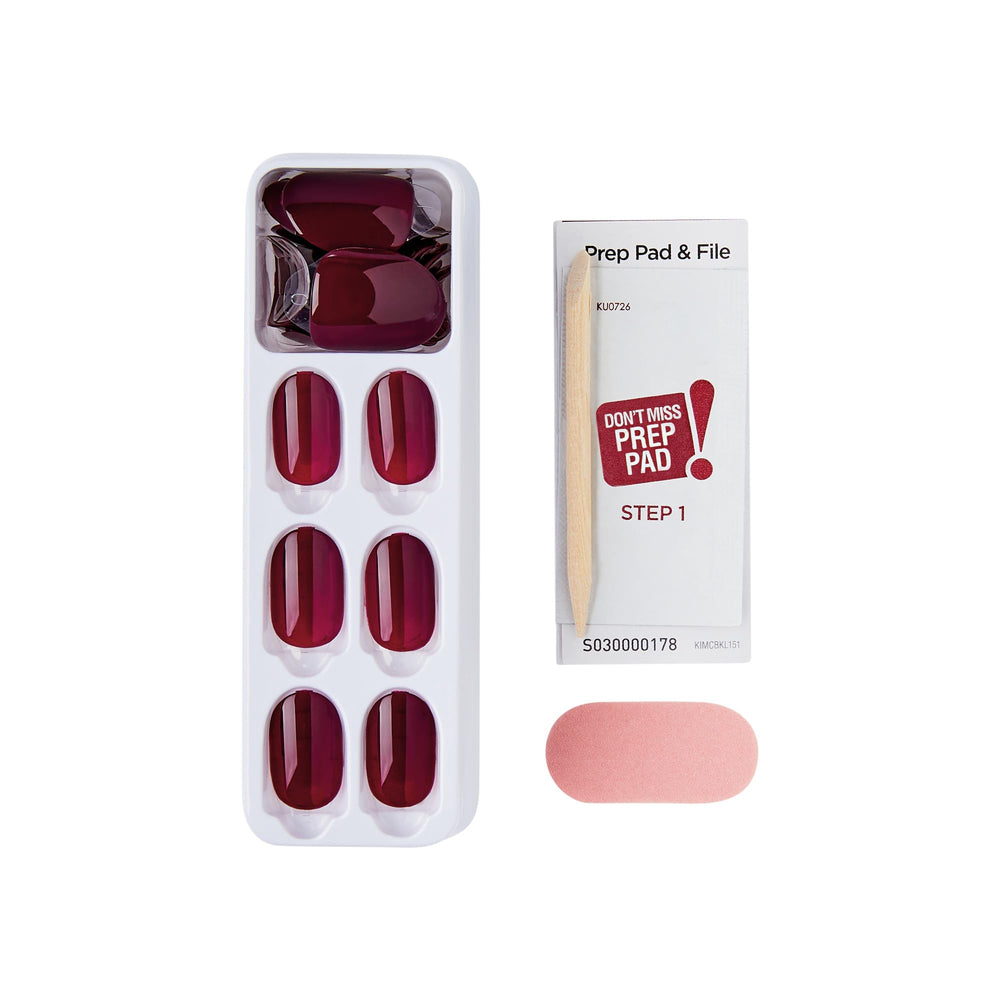 imPRESS thin side profile of nail showing super-slim comfortable fit