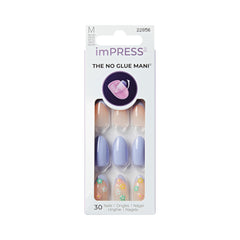 imPRESS front packaging showing Pastel Bloom nails and kit contents benefit quick-ready mani