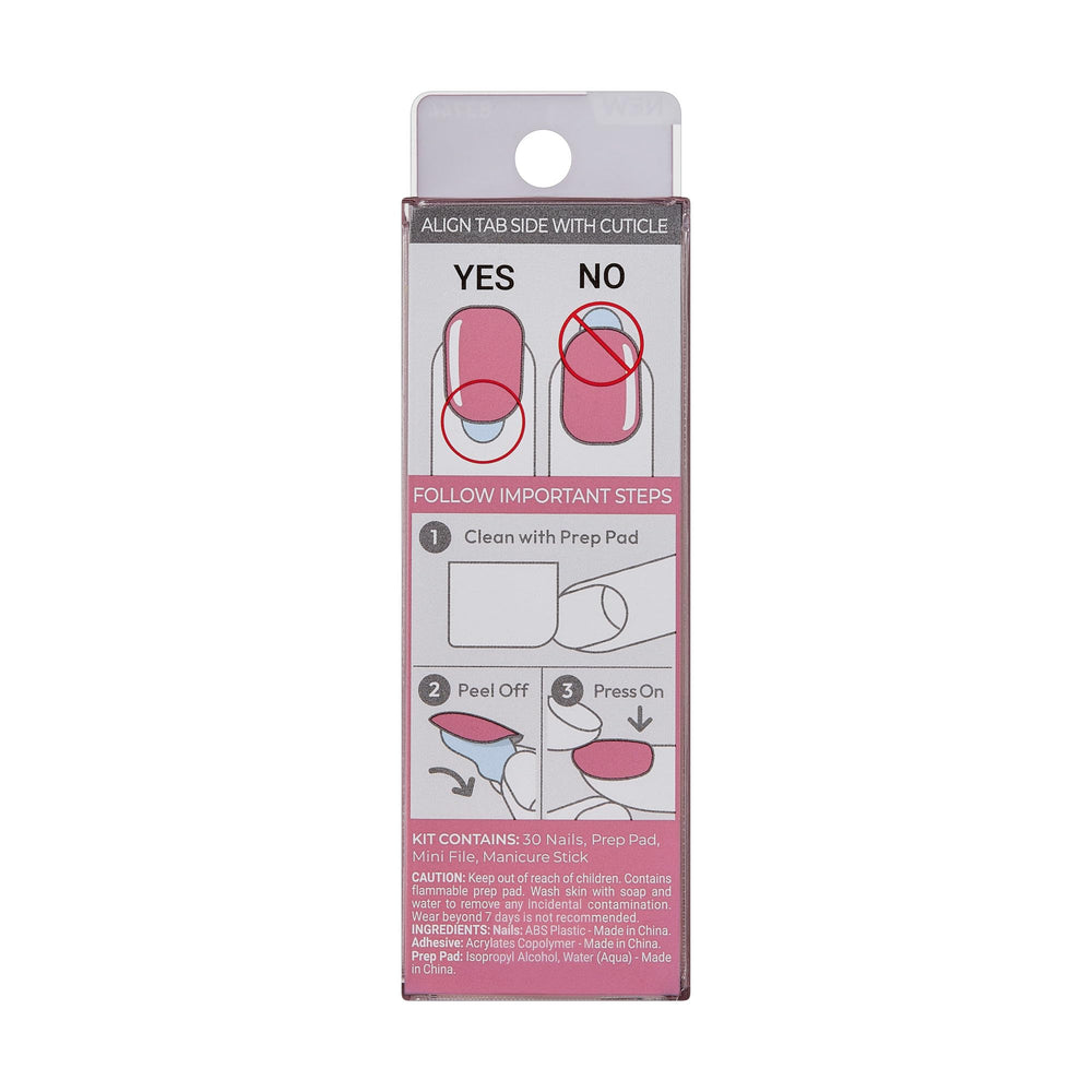 imPRESS lifestyle image with outfit showing salon-style nails on-the-go