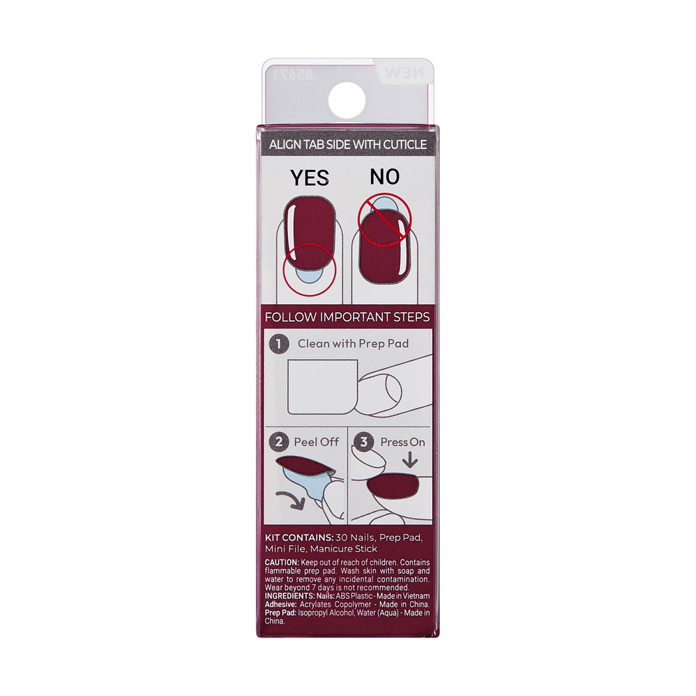 imPRESS demonstration removing a press-on nail gently, supports safe removal
