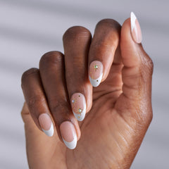 imPRESS laid-out nails top view displaying sizes for accurate selection