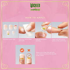 imPRESS close-up of nail texture and finish showcasing smooth gel look and natural sheen
