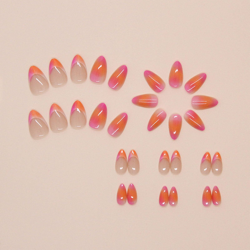 IMRAIN nails on hand showing scale and fit for realistic sizing