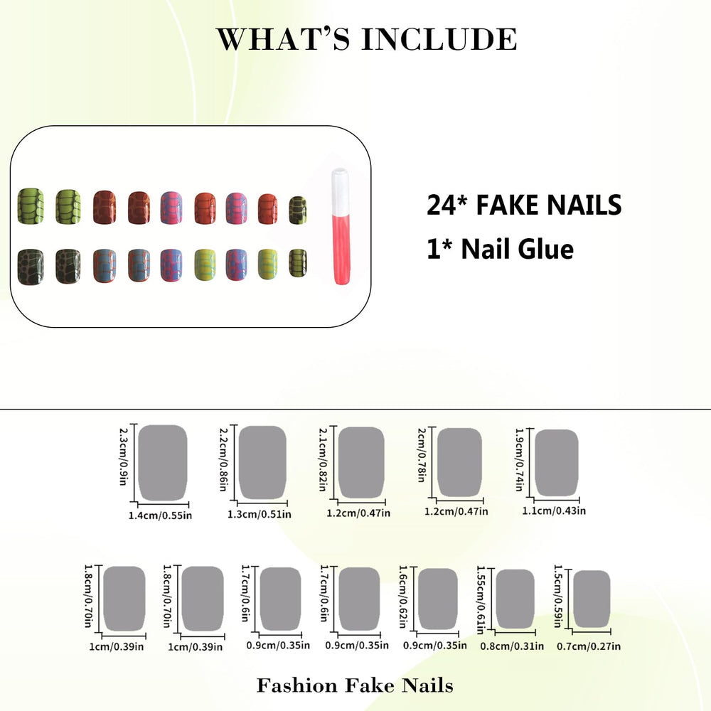 IMRAIN size comparison layout of all 24 pieces for precise fitting options