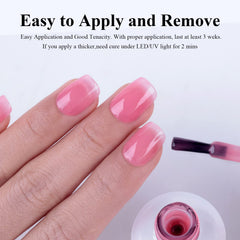 Imtiti on nails during application highlighting salon-quality shine