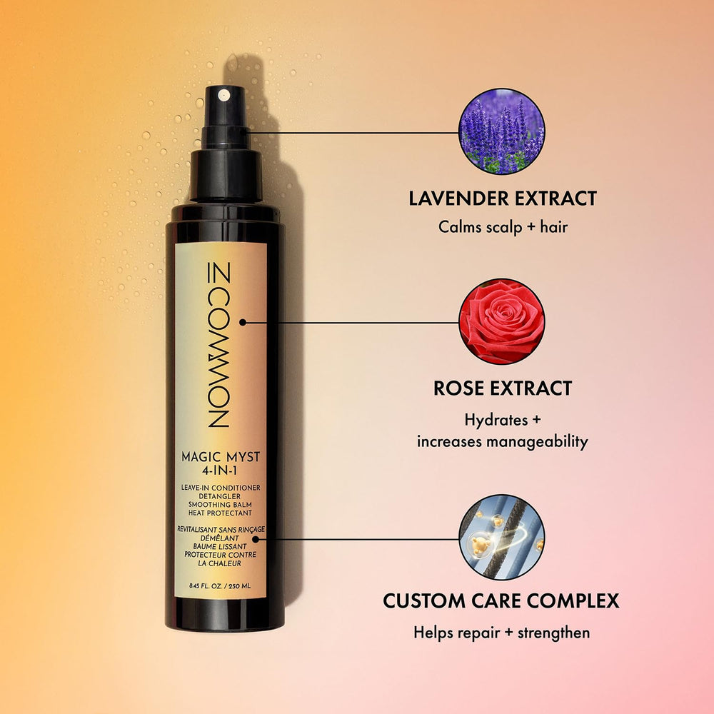 IN COMMON dispensed texture on hand showing lightweight conditioning benefit