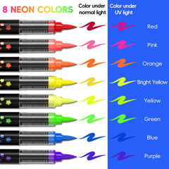 INAFKDPONR festival lifestyle shot of glowing face paint enhancing party and cosplay looks