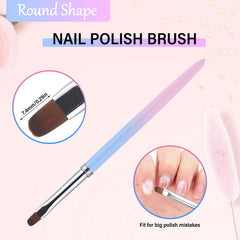 INENK brush with cap on protecting bristles for longer tool life