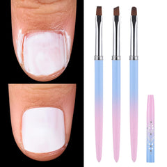INENK front view of both brushes showing professional cleanup benefit
