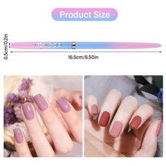 INENK brushes on manicure table showing salon-ready convenience