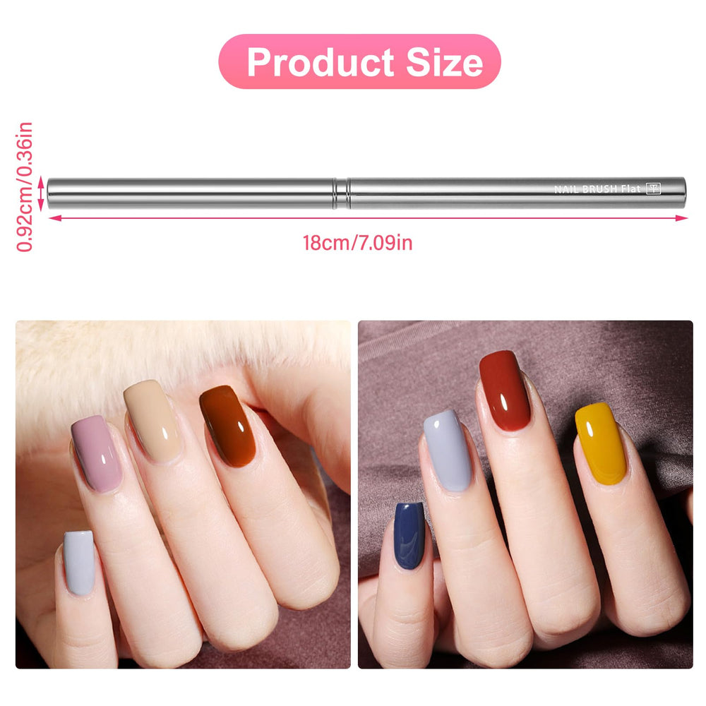 INENK brushes on nail art station, ideal for salon and home use
