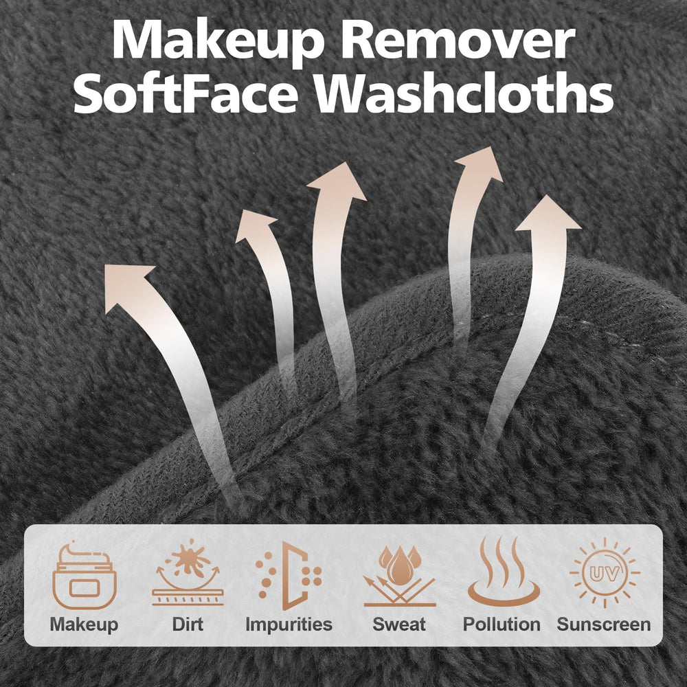 INFICRIME microfiber texture close-up highlighting softness and superior makeup lift benefit