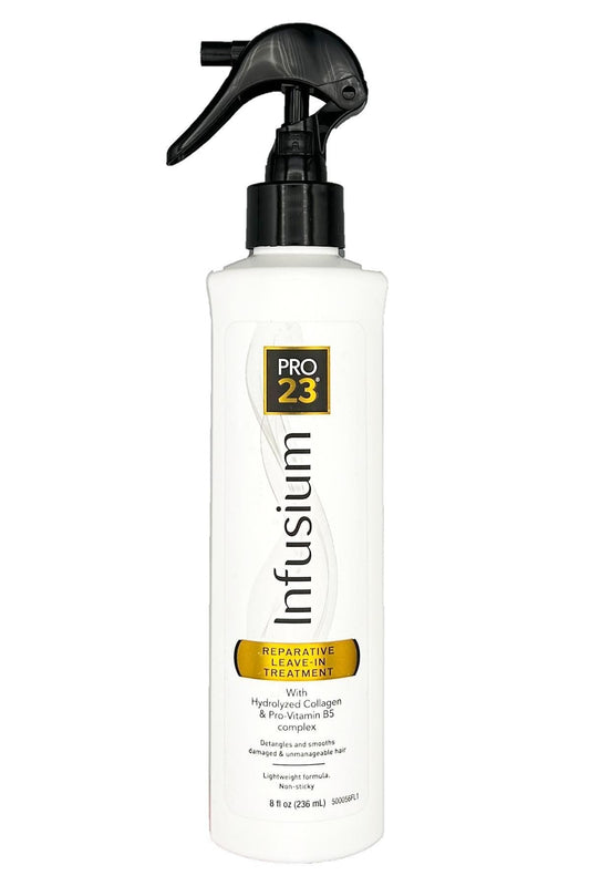 INFUSIUM 23 front bottle image showing label and 8 oz packaging for easy identification and shelf appeal