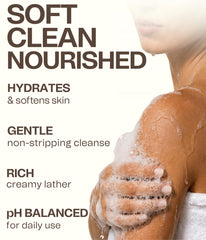 Ingreendients label showing organic ingredient list and clean formula