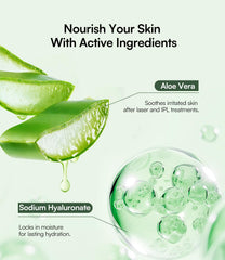 INIA close-up of gel texture highlighting smooth absorption benefit