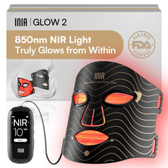INIA mask front view showing full-face coverage and comfortable fit benefit