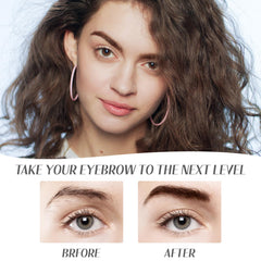 InkForge brow tint mixing process demonstrating precise, consistent color