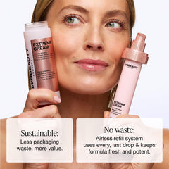 Innbeauty Project label close-up highlighting peptide, bio-retinol alternative, and ceramides