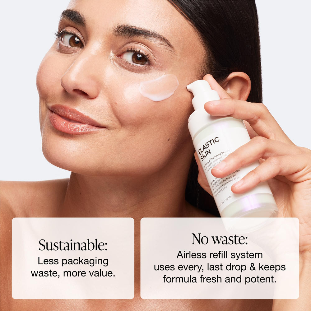 Innbeauty Project refill pod installed in compatible bottle showing ease of replacement