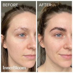 Innerbloom spoolie applicator closeup for precise mess-free benefit