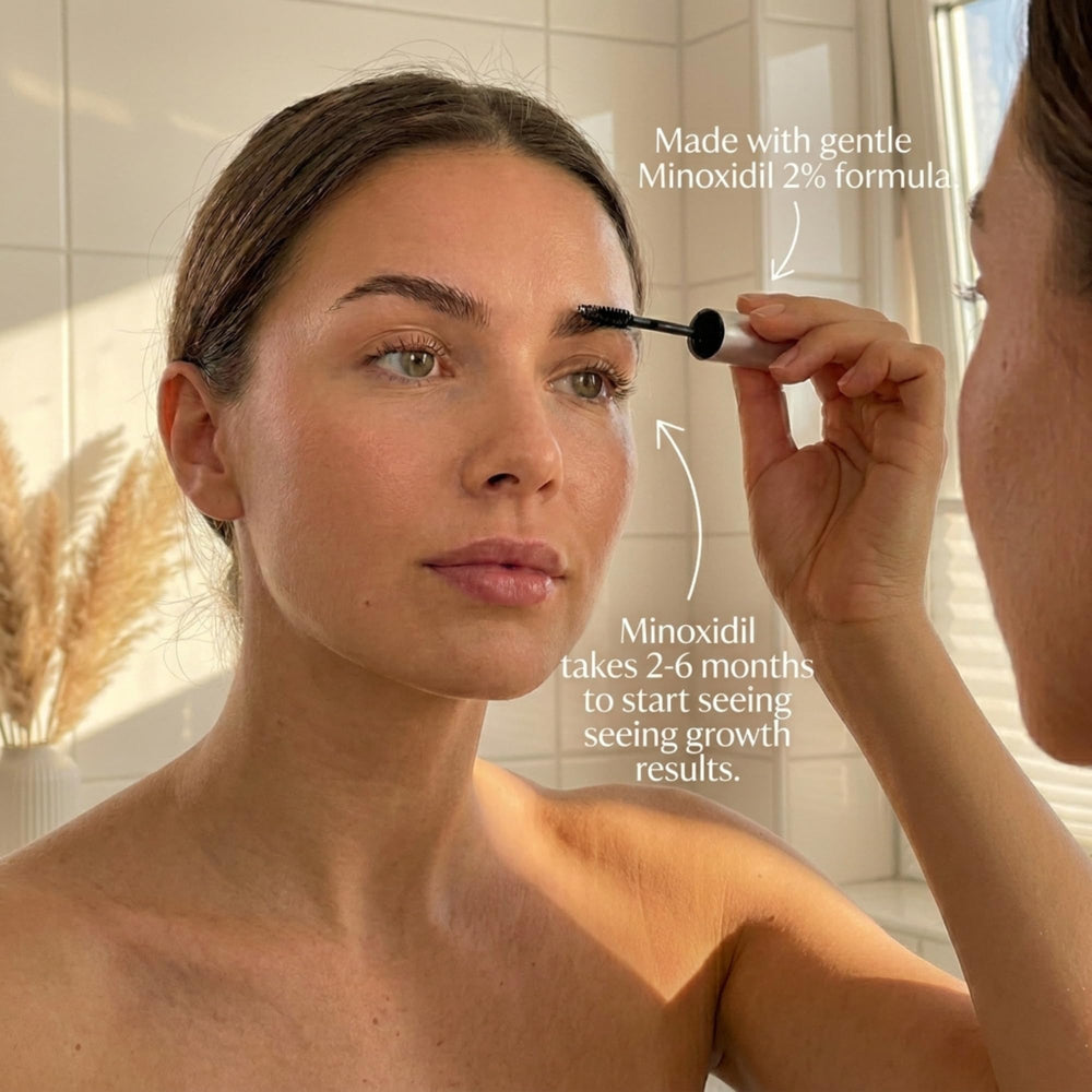 Innerbloom serum texture on fingertip illustrating lightweight absorption benefit
