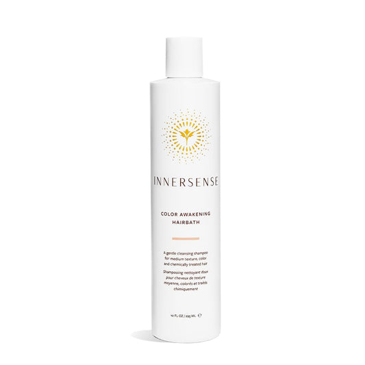 INNERSENSE front bottle showing label and benefits for color-safe cleansing