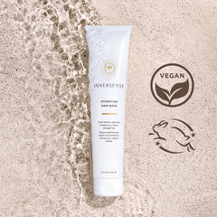 INNERSENSE hydrating mask key ingredients shea tamanu jojoba showing natural benefits