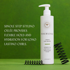 INNERSENSE curl memory gelée close-up texture demonstrating defining benefit