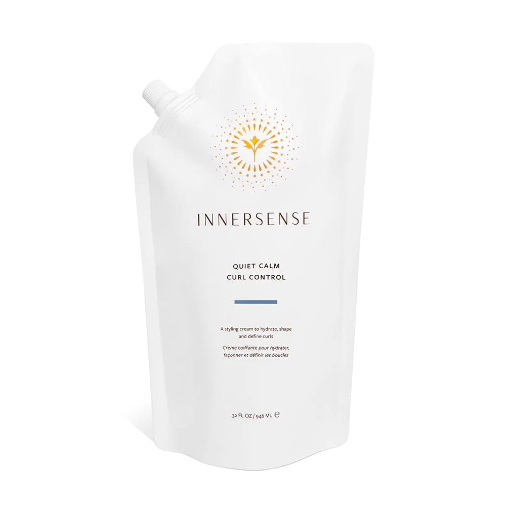 INNERSENSE refill pouch front view showing label and volume benefit
