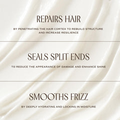 INNERSENSE creamy mask texture close-up demonstrating rich conditioning benefit
