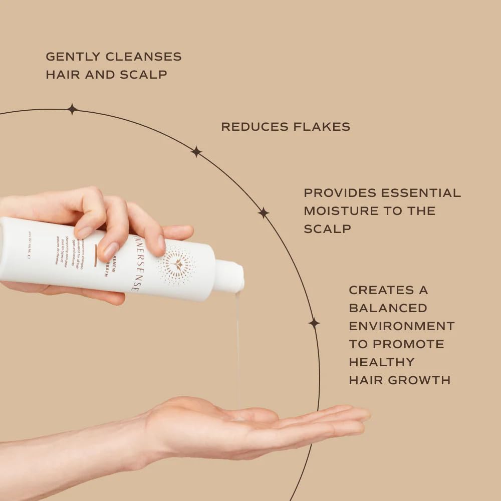 INNERSENSE bottles held in hand showing 10 fl oz scale and travel-friendly benefit