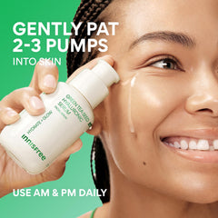 innisfree serum on skin drop showing fast absorption and visible smoothing