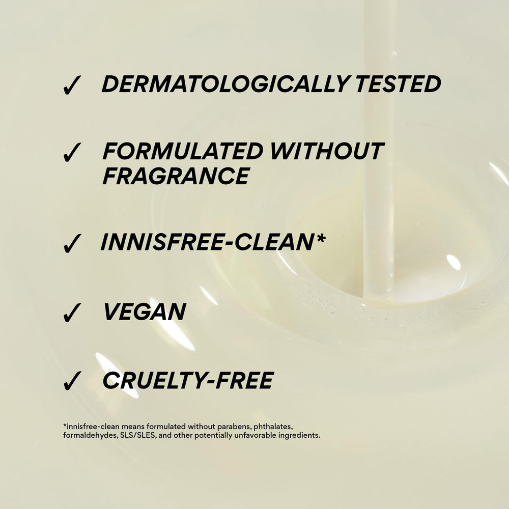 innisfree mask held in hand to show scale and single-use convenience benefit