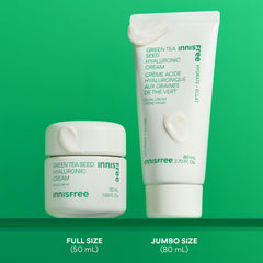 innisfree silky cream texture close-up highlighting fast absorption
