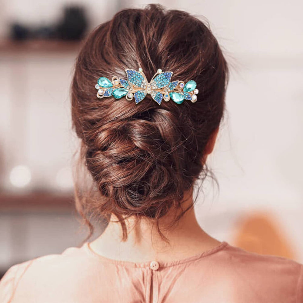 inSowni worn in hair half-up style adding elegant sparkle