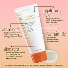 InstaNatural bottle label detail listing key active ingredients