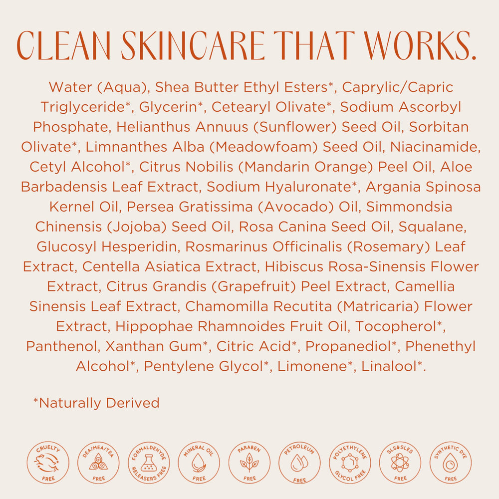 InstaNatural glowing skin after application illustrating brighter complexion