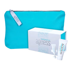 Instantly Ageless front packaging showing kit benefits and 25 vials