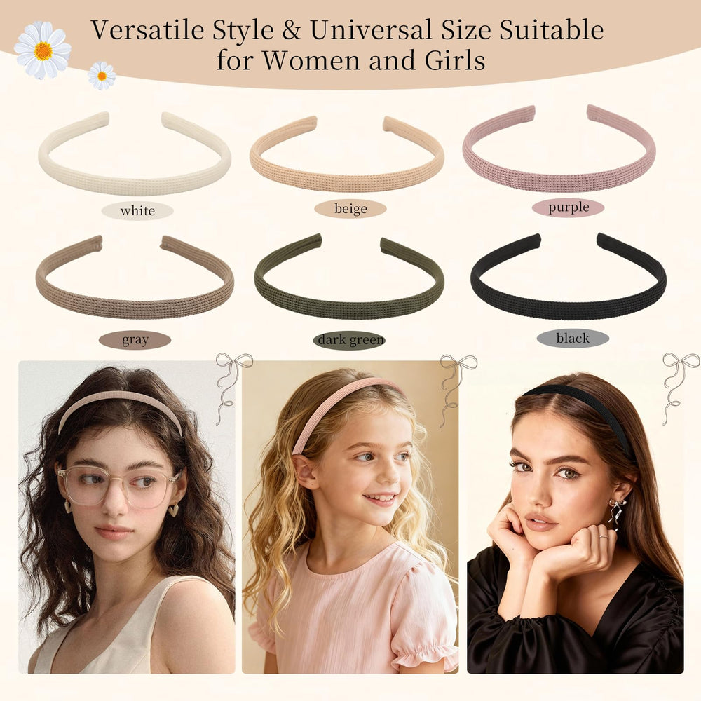 Interesse six colors flat lay demonstrating neutral tones that match many outfits