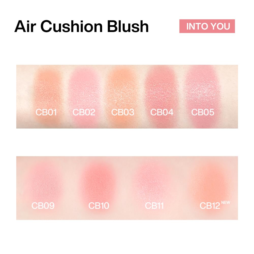 INTO YOU ingredients label closeup showing water-based formula for comfortable wear benefit