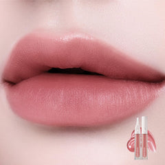 INTWONI on lips showing gradient effect and natural velvet look